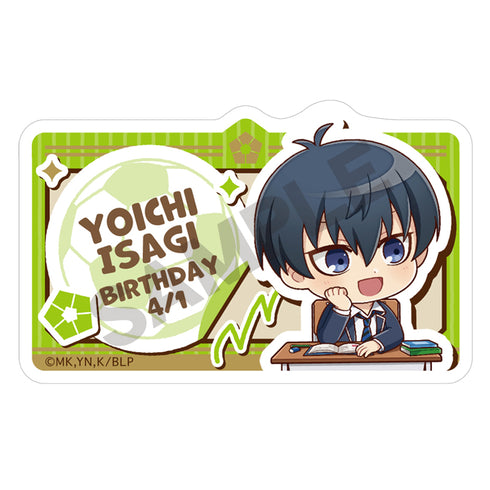 『ブルーロック』トレーディングネームバッジ風アクリルクリップ ぷちクラ BOX