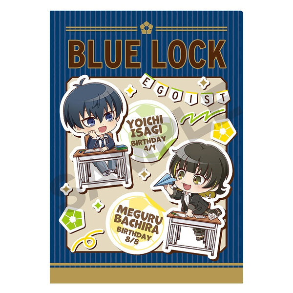 『ブルーロック』シングルクリアファイル ブルー ぷちクラ