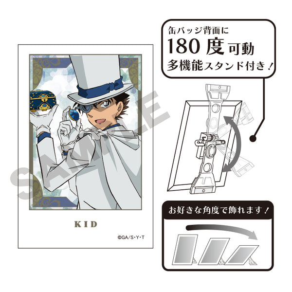 『名探偵コナン』フォトジェニ缶バッジ 怪盗キッド ジュエル