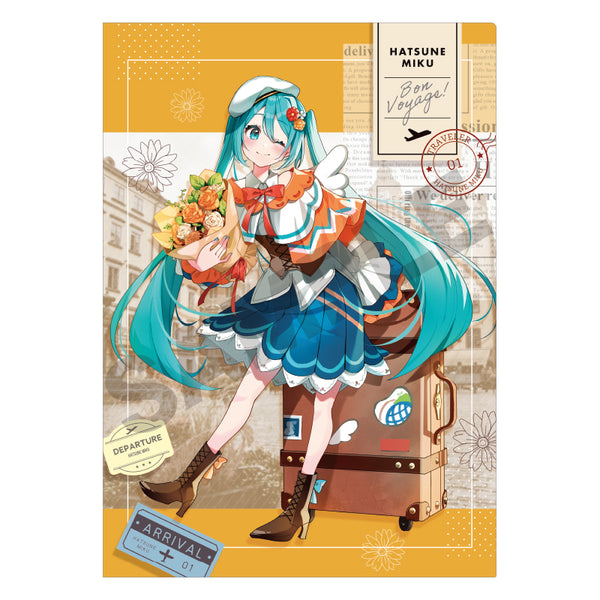 『初音ミク』シングルクリアファイル イエロー