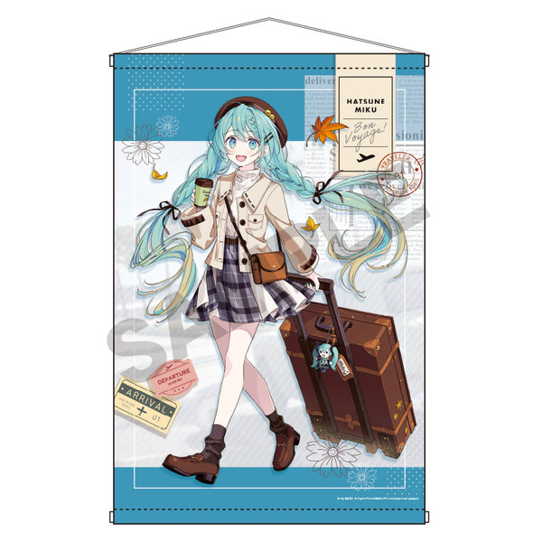 『初音ミク』B2タペストリー ブルー
