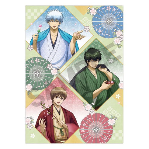 『銀魂』シングルクリアファイル グリーン お花見