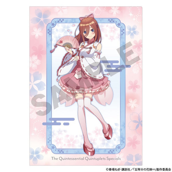 『五等分の花嫁』シングルクリアファイル 中野三玖 桜巫女