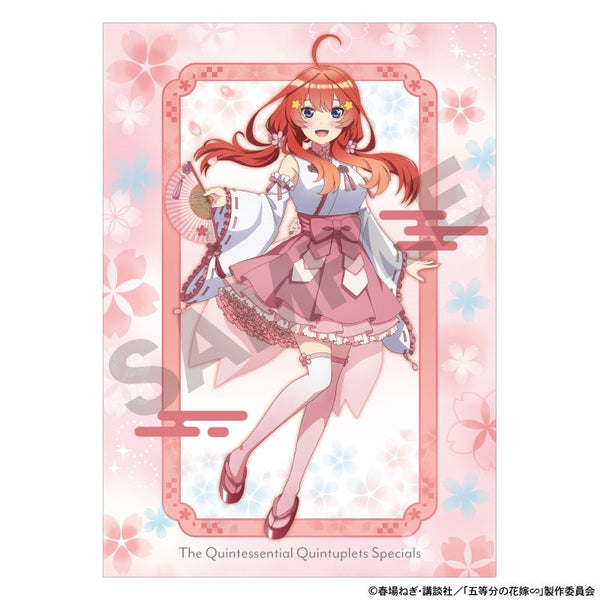 『五等分の花嫁』シングルクリアファイル 中野五月 桜巫女