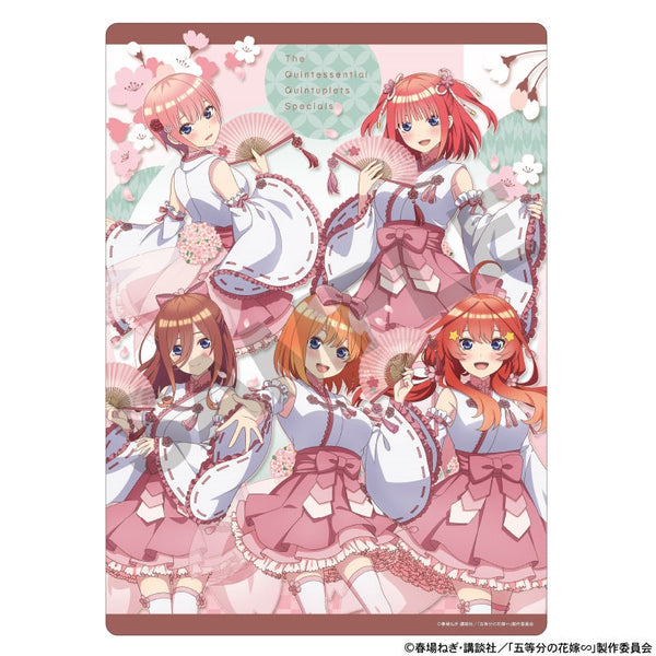 『五等分の花嫁』下敷き 桜巫女 ピンク