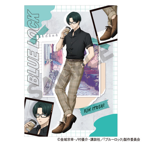 《蓝锁》单张透明文件夹 糸师凛 假日眼镜