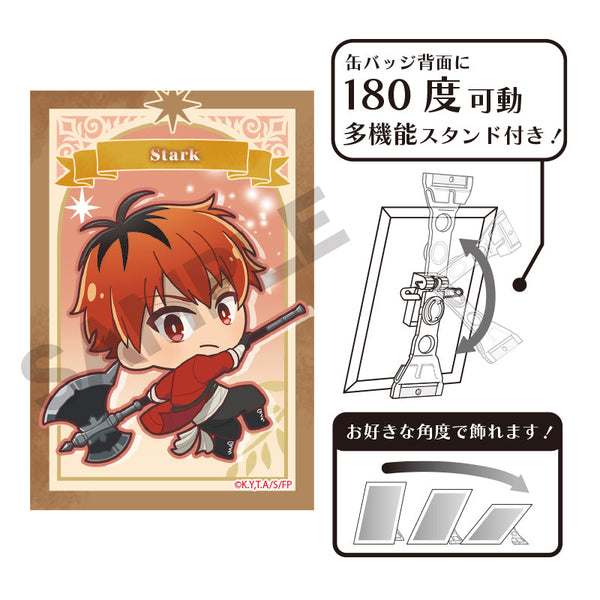 『葬送のフリーレン』アート缶バッジ シュタルク 鍛錬