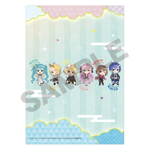 『初音ミク』シングルクリアファイル はんなり2024ミニキャラ