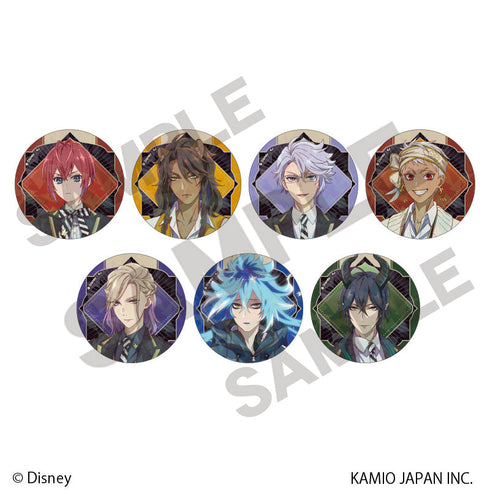 『ディズニー ツイステッドワンダーランド ザ ーション』トレーディングホログラム缶バッジ 寮長ver.【BOX】
