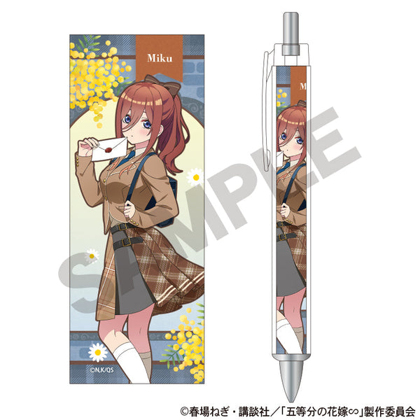『五等分の花嫁』太軸ボールペン 中野三玖 カレッジスタイル