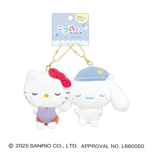 "Sanrio Characters" Sanrio Nico-Nui Keychains / Hello Kitty / Cinnamoroll / Munyatt
