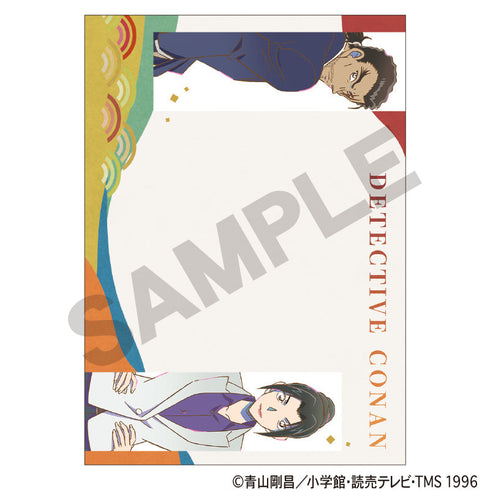 『名探偵コナン』パタパタメモ 緑和柄