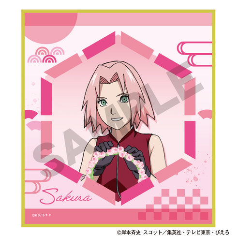 『NARUTO』トレーディングミニ色紙 一休み【BOX】