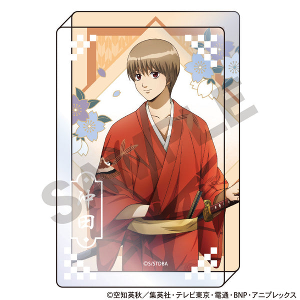 『銀魂』アクリルブロック 沖田総悟 春の錦