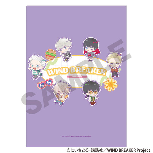 『WIND BREAKER』シングルクリアファイル ポップパープル