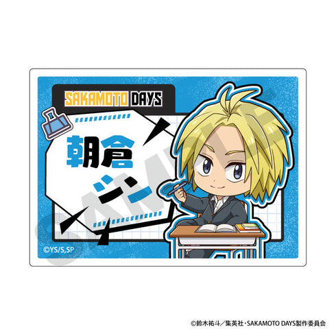『SAKAMOTO DAYS』アクリルネームバッジ 朝倉シン ぷちクラ