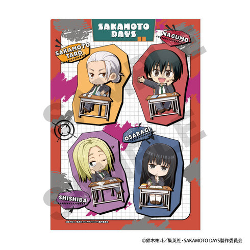 『SAKAMOTO DAYS』シングルクリアファイル レッド ぷちクラ