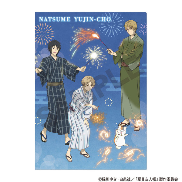 『夏目友人帳』シングルクリアファイル 花火 縦