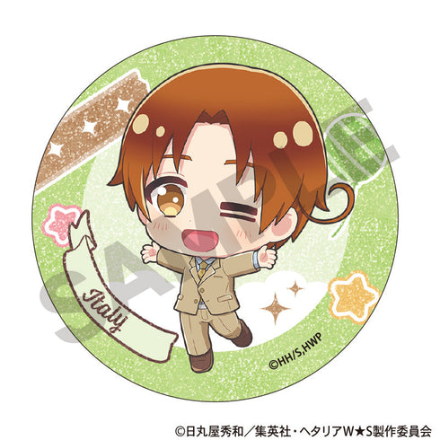 『ヘタリア World★Stars』トレーディンググリッター缶バッジ ちまにわ【BOX】【202511再販】