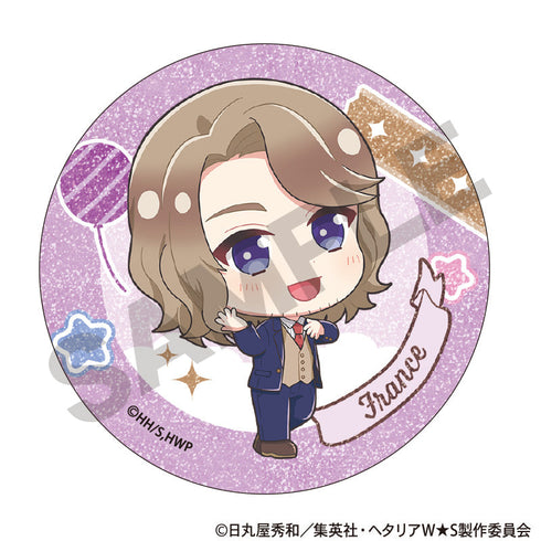 『ヘタリア World★Stars』トレーディンググリッター缶バッジ ちまにわ【BOX】【202511再販】