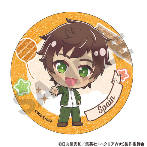 『ヘタリア World★Stars』トレーディンググリッター缶バッジ ちまにわ【BOX】【202511再販】