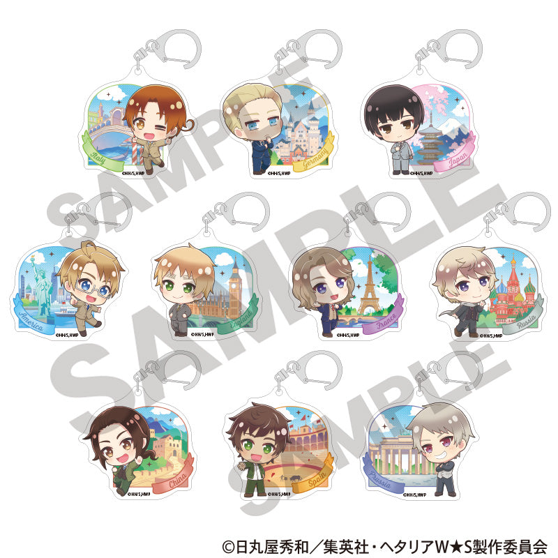 ヘタリア　トレーディングアクリルスタンド　台湾　初期傷有り ヘタリア World☆Stars トレーディングアクリルスタンド 10個