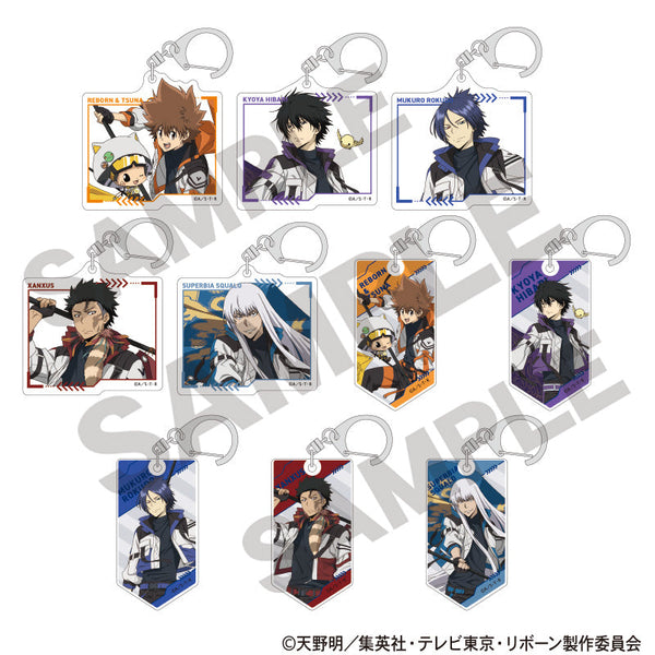 『家庭教師ヒットマンREBORN!』トレーディングアクリルキーホルダー フラッグ【BOX】