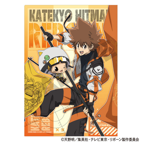 『家庭教師ヒットマンREBORN!』シングルクリアファイル リボーン&沢田綱吉 フラッグ