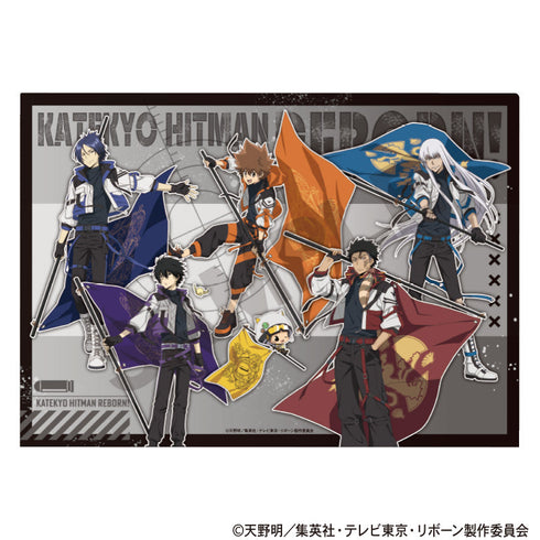 『家庭教師ヒットマンREBORN!』シングルクリアファイル 集合 フラッグ