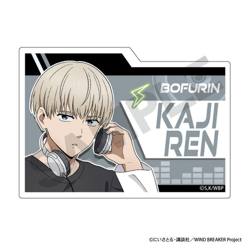 『WIND BREAKER』アクリルネームバッジ 梶蓮 バンド
