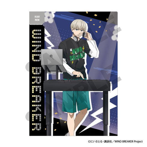 『WIND BREAKER』シングルクリアファイル 梶蓮 バンド