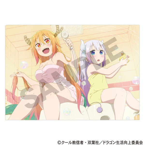 『小林さんちのメイドラゴン』シングルクリアファイル トール/カンナ/お風呂