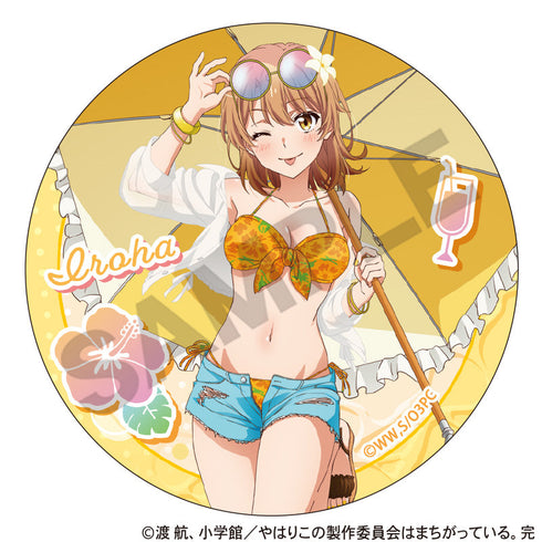 『やはり俺の青春ラブコメはまちがっている。完』トレーディング缶バッジ 水着パラソル【BOX】