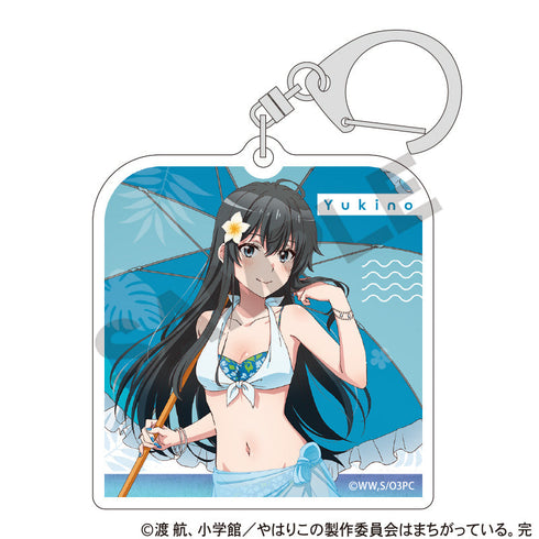 『やはり俺の青春ラブコメはまちがっている。完』トレーディングアクリルキーホルダー 水着パラソル【BOX】