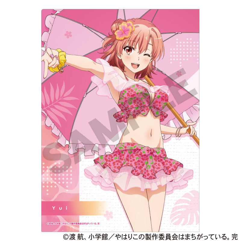 希少　俺ガイル　クリアファイルまとめ売り　Yシャツ　制服　水着　由比ヶ浜結衣 希少 俺ガイル クリアファイルまとめ売り Yシャツ 制服 水着