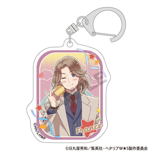 『ヘタリア World★Stars』トレーディングアクリルキーホルダー 食べ歩きグルメ【BOX】【202602再販】