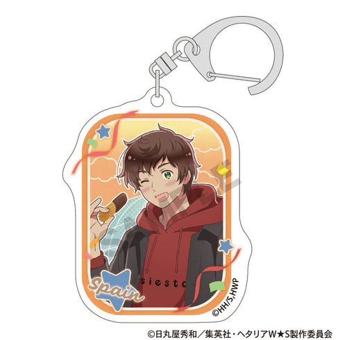 『ヘタリア World★Stars』トレーディングアクリルキーホルダー 食べ歩きグルメ【BOX】【202602再販】