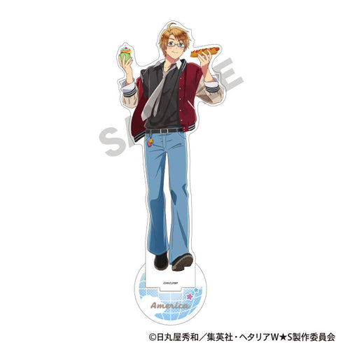 『ヘタリア World★Stars』アクリルスタンド アメリカ 食べ歩きグルメ【202511再販】
