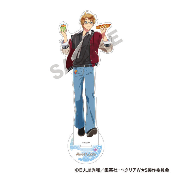 『ヘタリア World★Stars』アクリルスタンド アメリカ 食べ歩きグルメ【202511再販】