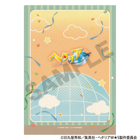 『ヘタリア World★Stars』シングルクリアファイル ミント 食べ歩きグルメ