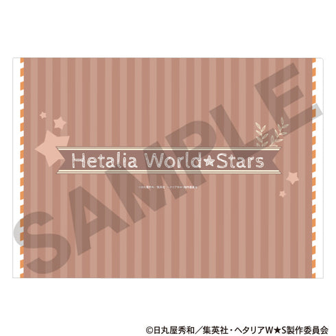 『ヘタリア World★Stars』シングルクリアファイル 集合 食べ歩きグルメ