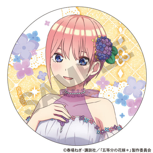 『五等分の花嫁*』トレーディンググリッター缶バッジ 紫陽花ドレス【BOX】