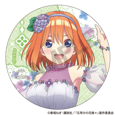 『五等分の花嫁*』トレーディンググリッター缶バッジ 紫陽花ドレス【BOX】