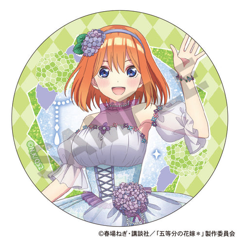 『五等分の花嫁*』トレーディンググリッター缶バッジ 紫陽花ドレス【BOX】