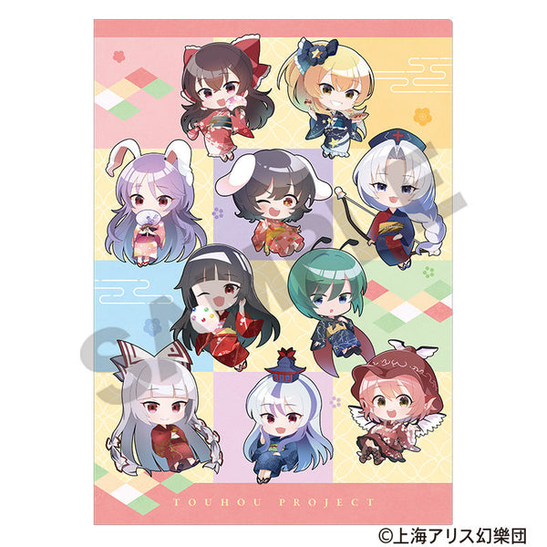 『東方Project』シングルクリアファイル ミニキャラ集合 2025春