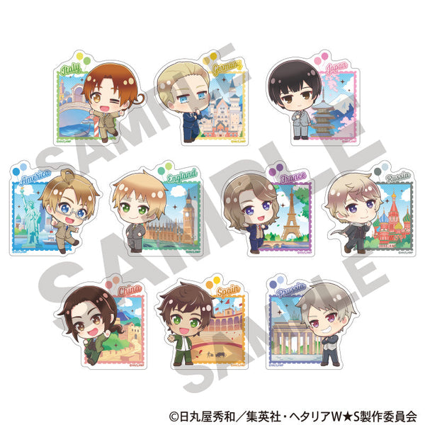 『ヘタリア World★Stars』トレーディングアクリルクリップ ちまにわ【BOX】