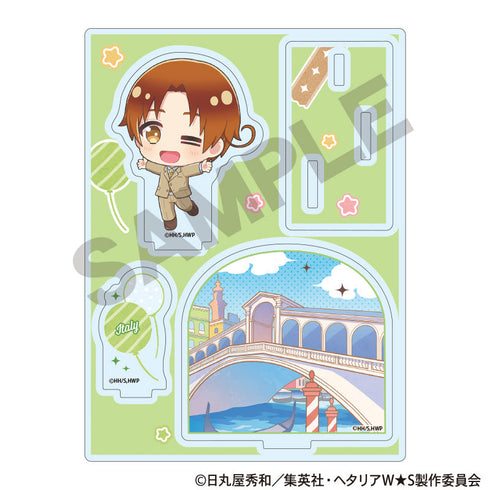 『ヘタリア World★Stars』ジオラマアクリルスタンド イタリア ちまにわ【202511再販】
