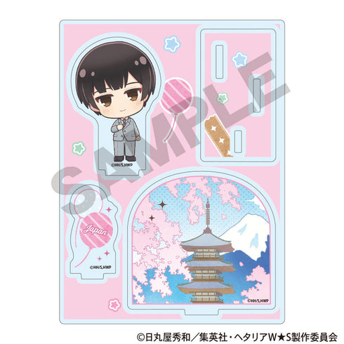 『ヘタリア World★Stars』ジオラマアクリルスタンド 日本 ちまにわ【202511再販】