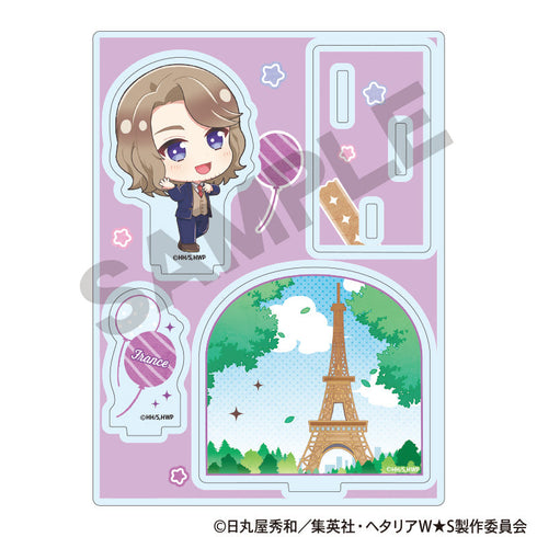 『ヘタリア World★Stars』ジオラマアクリルスタンド フランス ちまにわ