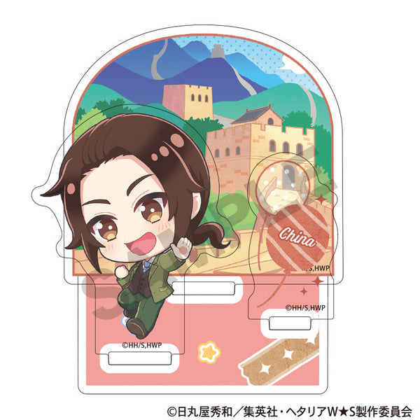 『ヘタリア World★Stars』ジオラマアクリルスタンド 中国 ちまにわ【202511再販】